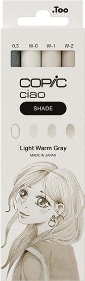 Copic - Ciao Shade Markerset - Licht Warm Grijs - 4 Stuks