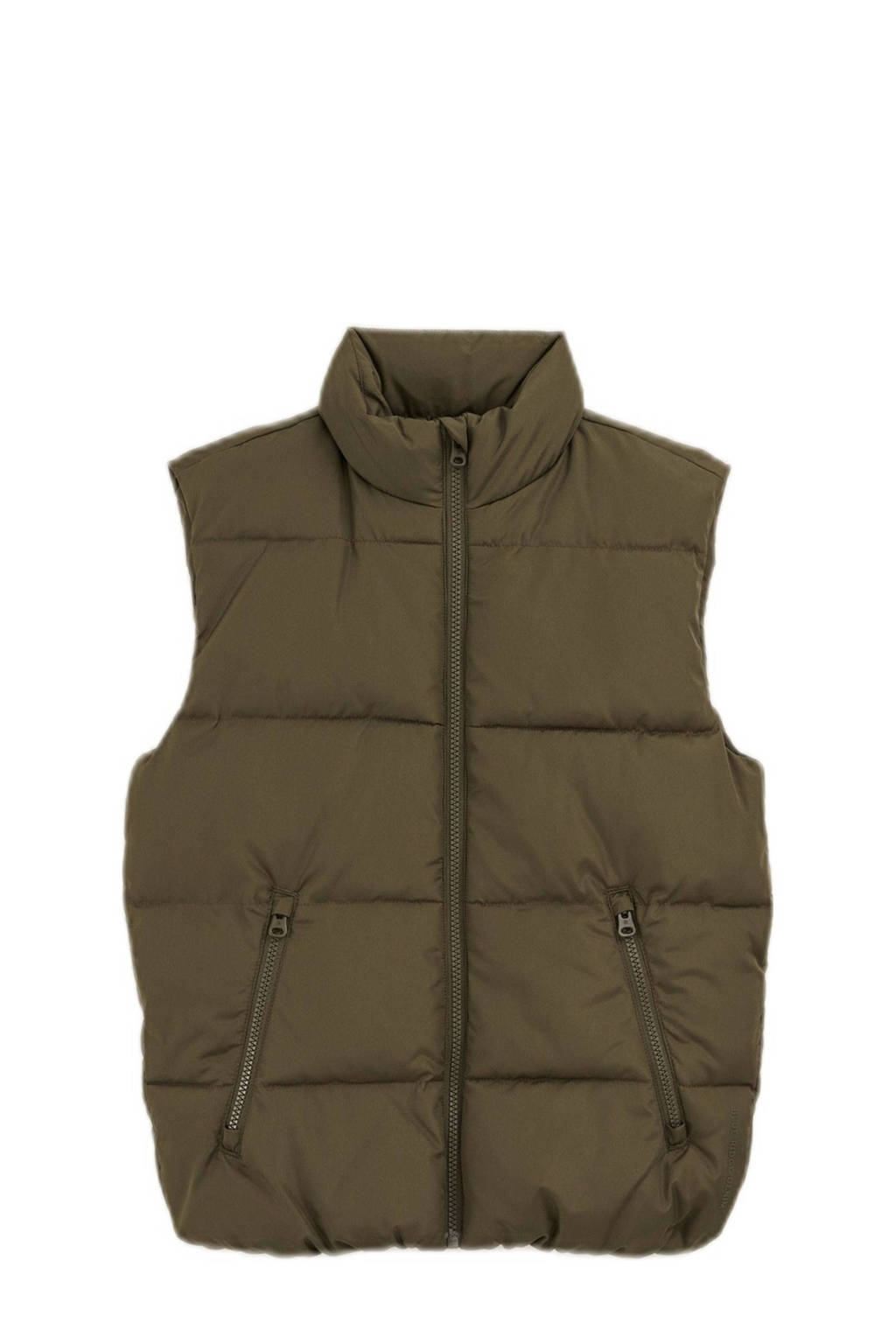 WE Fashion bodywarmer olijfgroen