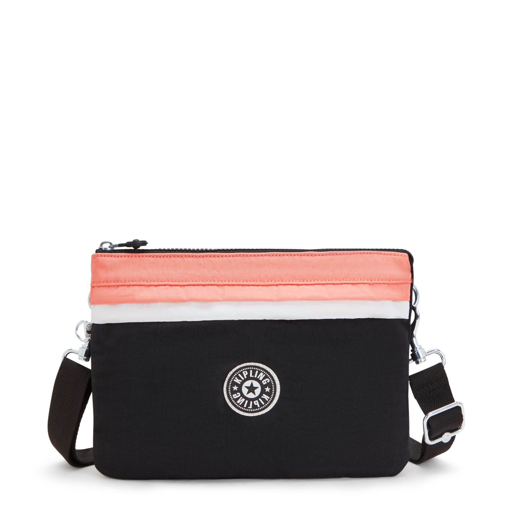 EASY RIRI L Sac à bandoulière de taille moyenne avec sangle amovible - Jazzy Black Block