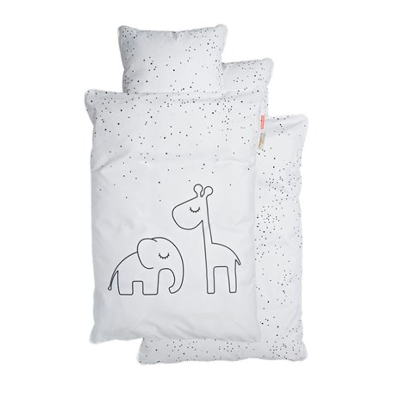 Done by Deer Sengetøy til Junior, Dreamy Dots Hvit