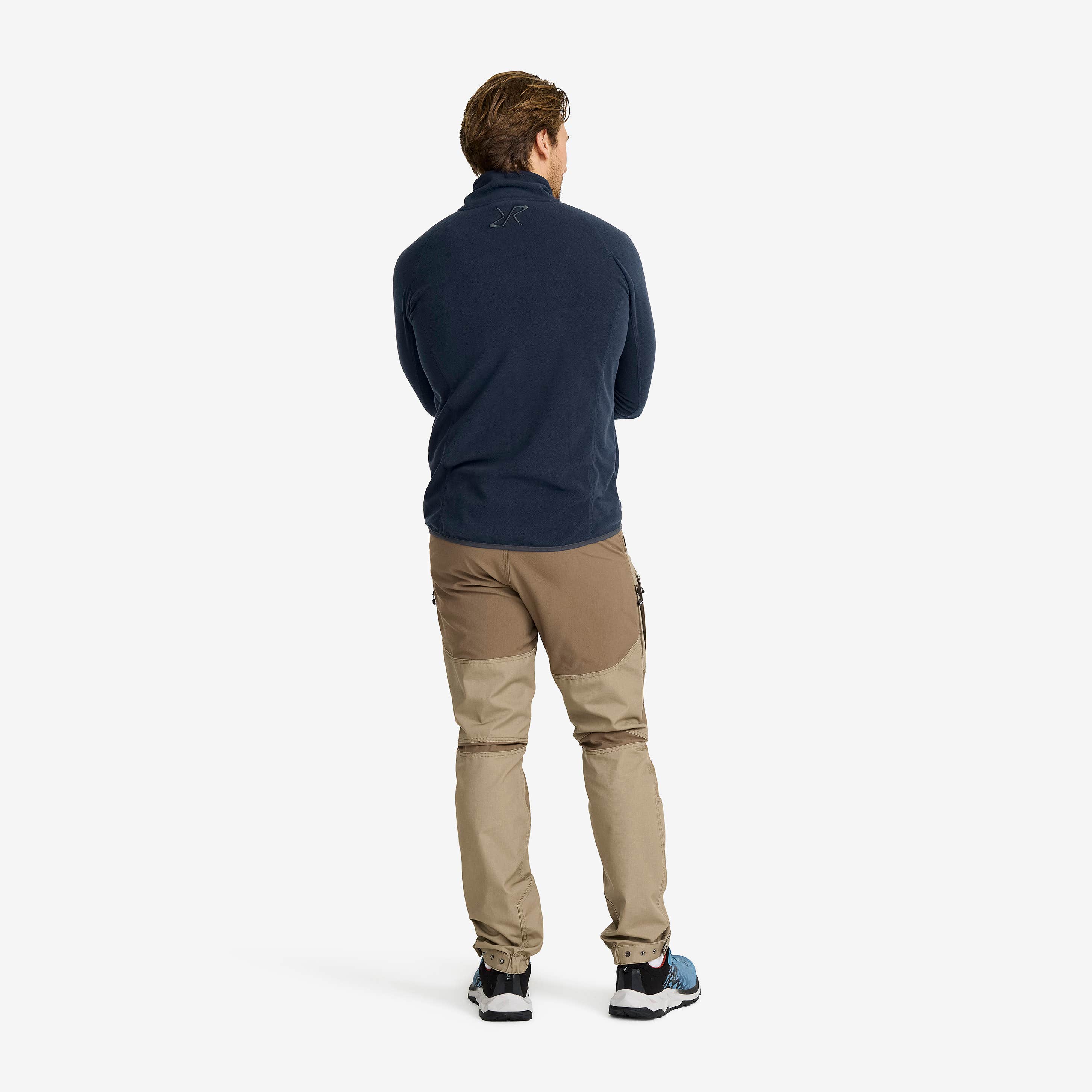 Trekker Fleece Herre Thunder Blue