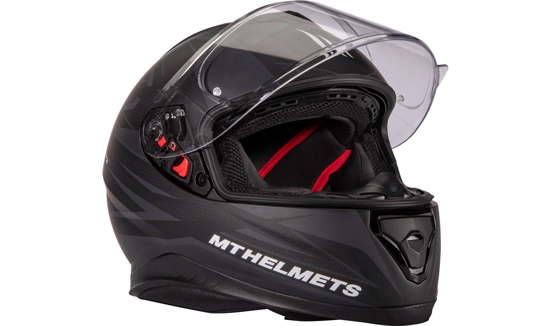 Styrthjelm fullface m/solbrille MT Thunder3 SV Effect mat str. XXL