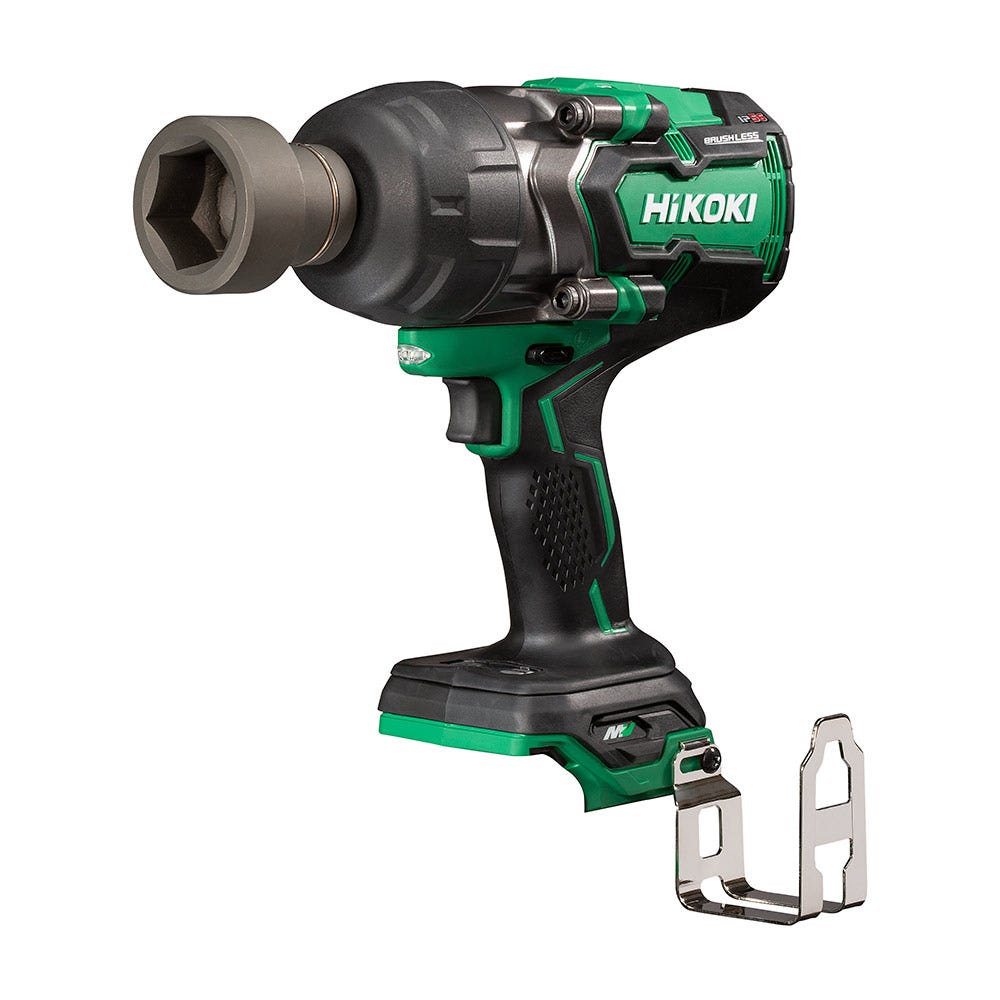 Kit de chave de impacto HIKOKI 36V sem escova 19mm 2 x 5.0/2.5Ah WR36DF(HRZ)