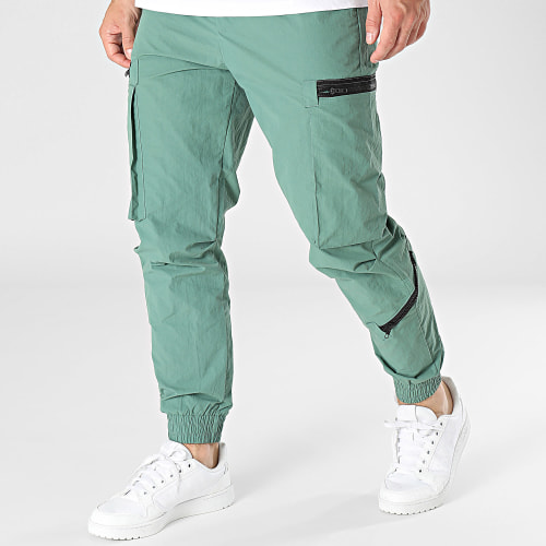 Pantalon Cargo Vert