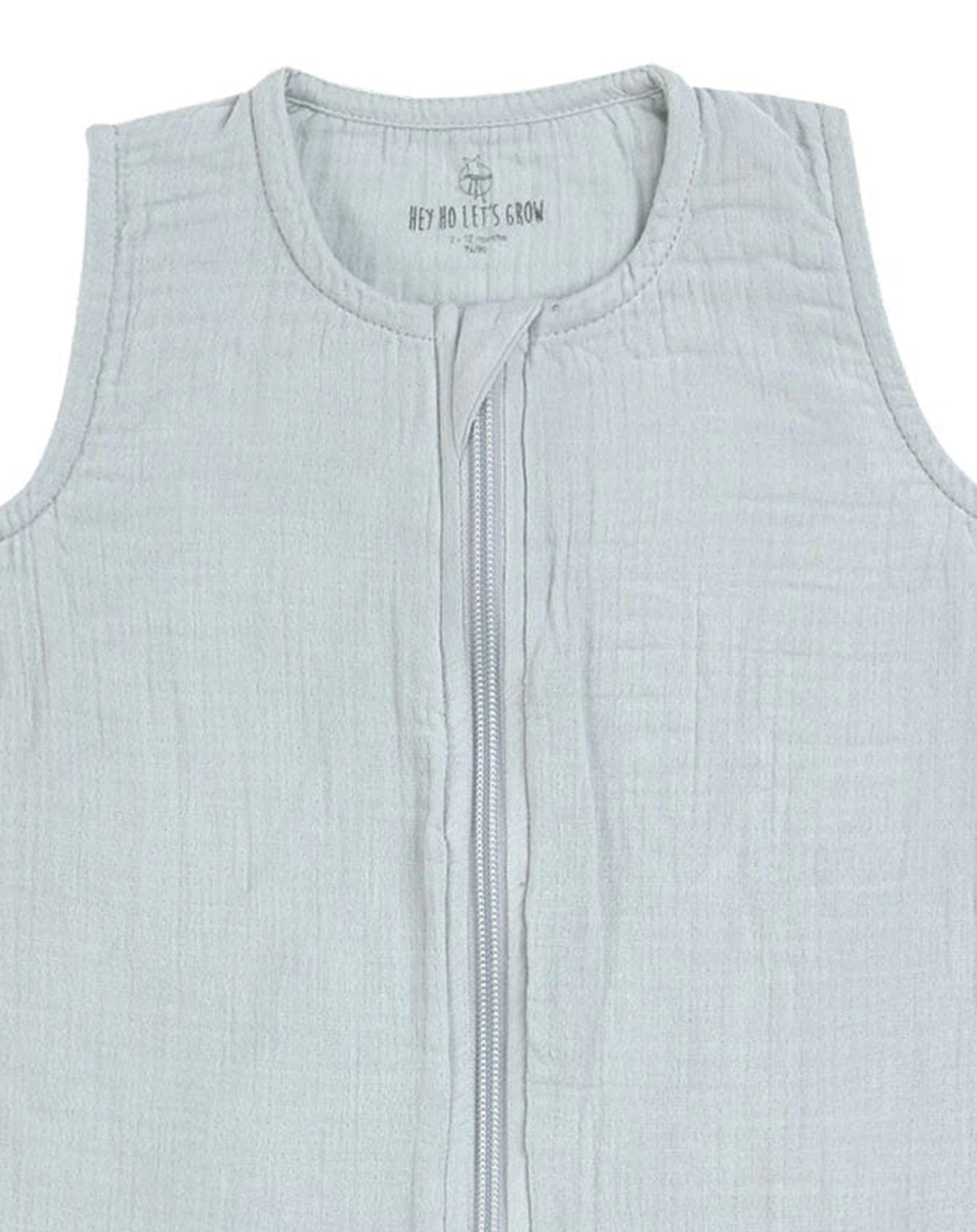 Musselin-Schlafoverall SUMMER in powder blue