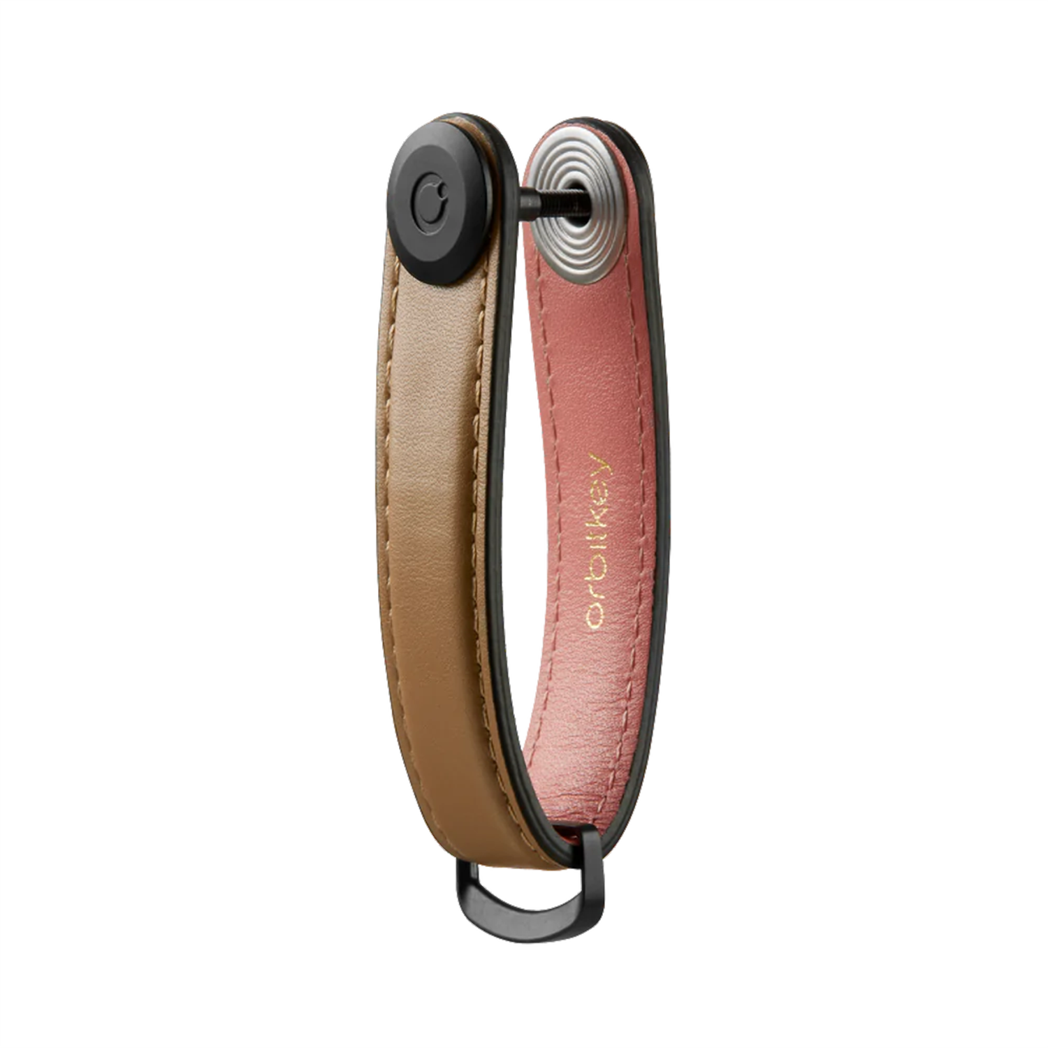 Orbitkey Premium Leather 2.0 Keyholder cocoa rose