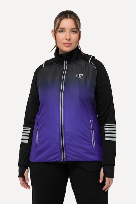 2-in-1-Funktionsjacke, Ärmel abnehmbar, Weste, Reflektor