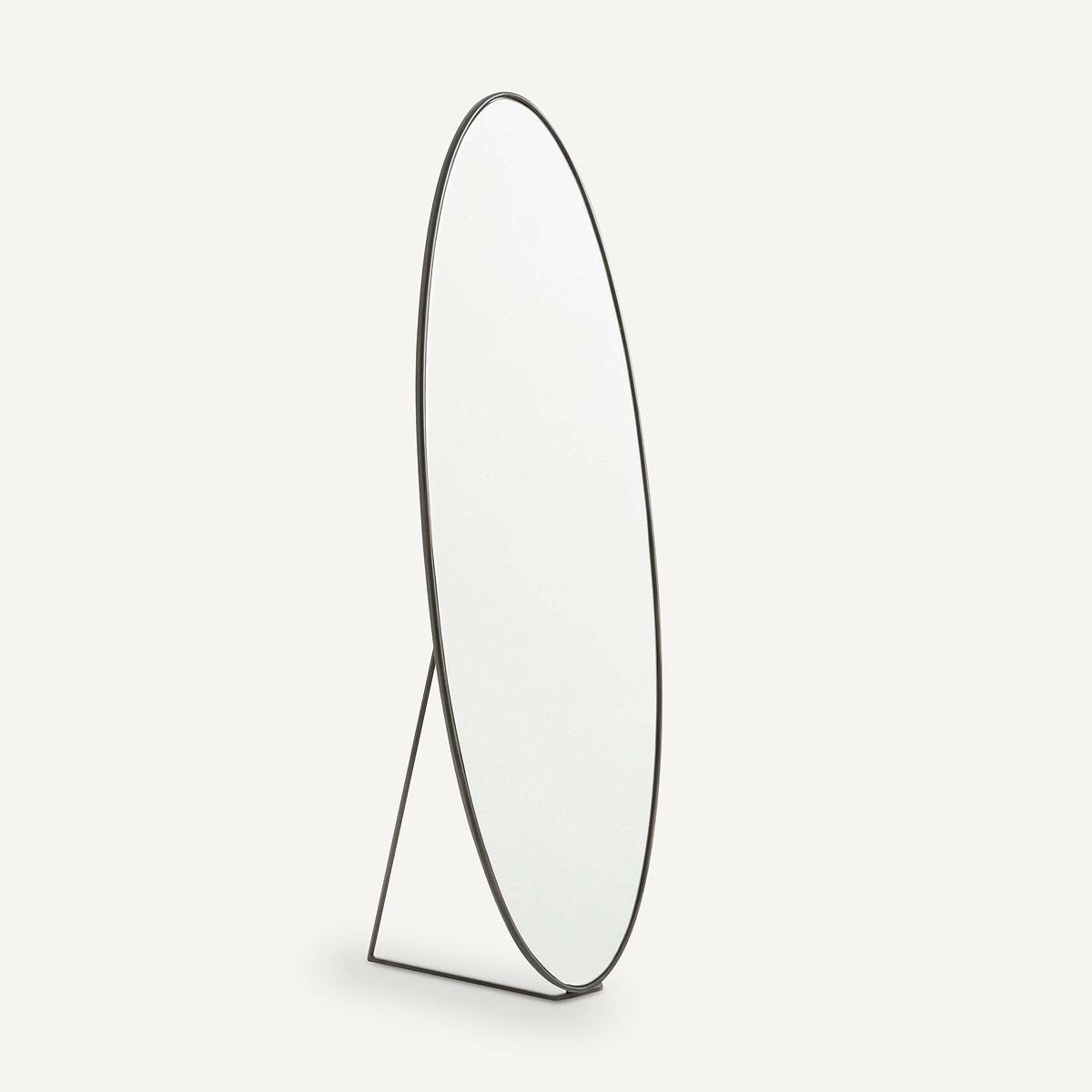AM.PM<br>Espelho oval sobre base de metal, 170 cm de altura, Koban