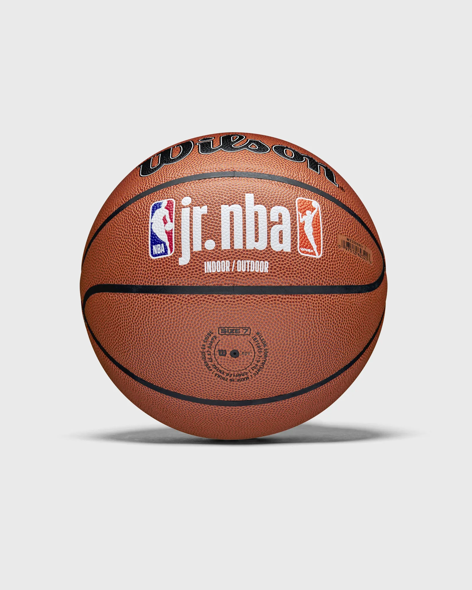 WILSON JR NBA FAM LOGO INDOOR OUTDOOR BASKETBALL SIZE 7