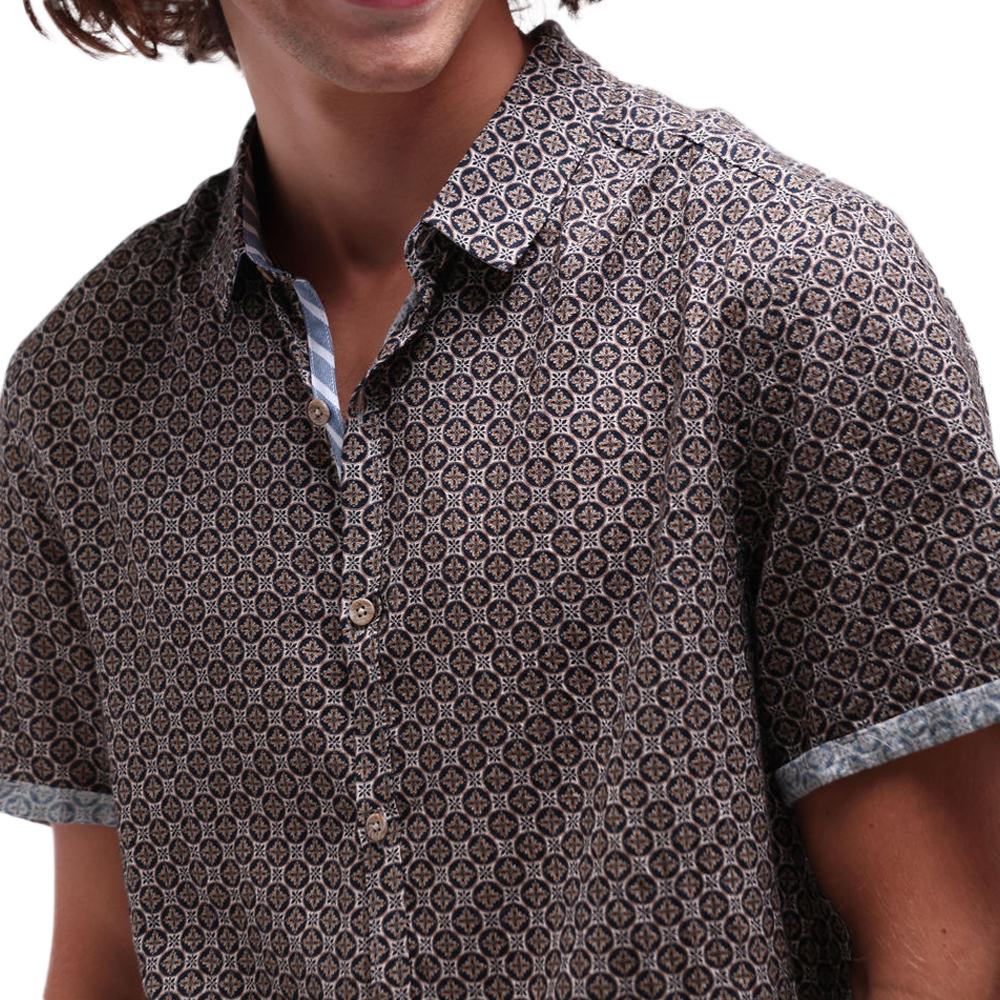 Teddy Smith Chemisette Manches Courtes Marine Homme Teddy Smith Dieter