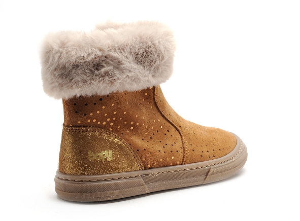 Bopy boots bottine enfant odessa marron