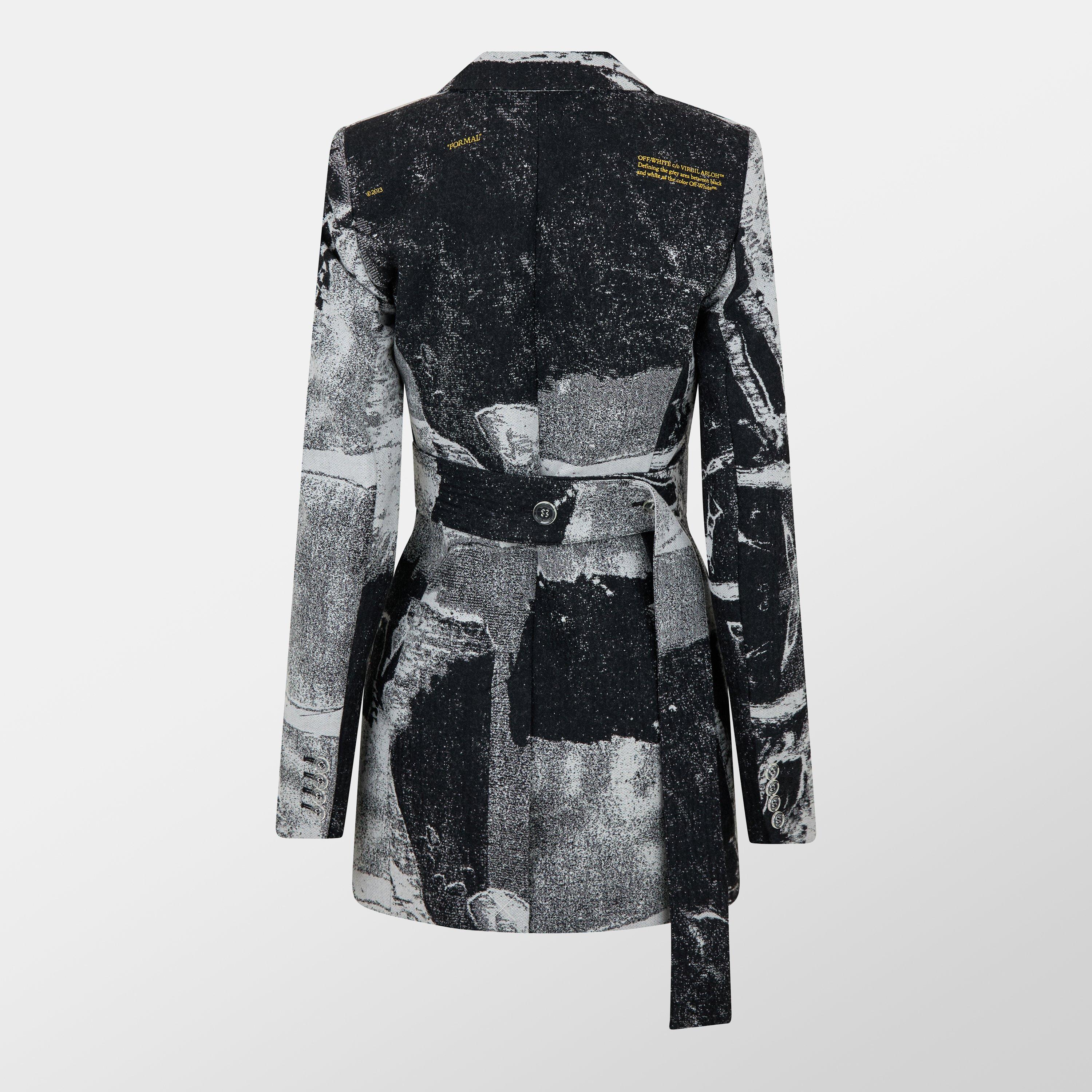 Off White Suit Jacket Ld99