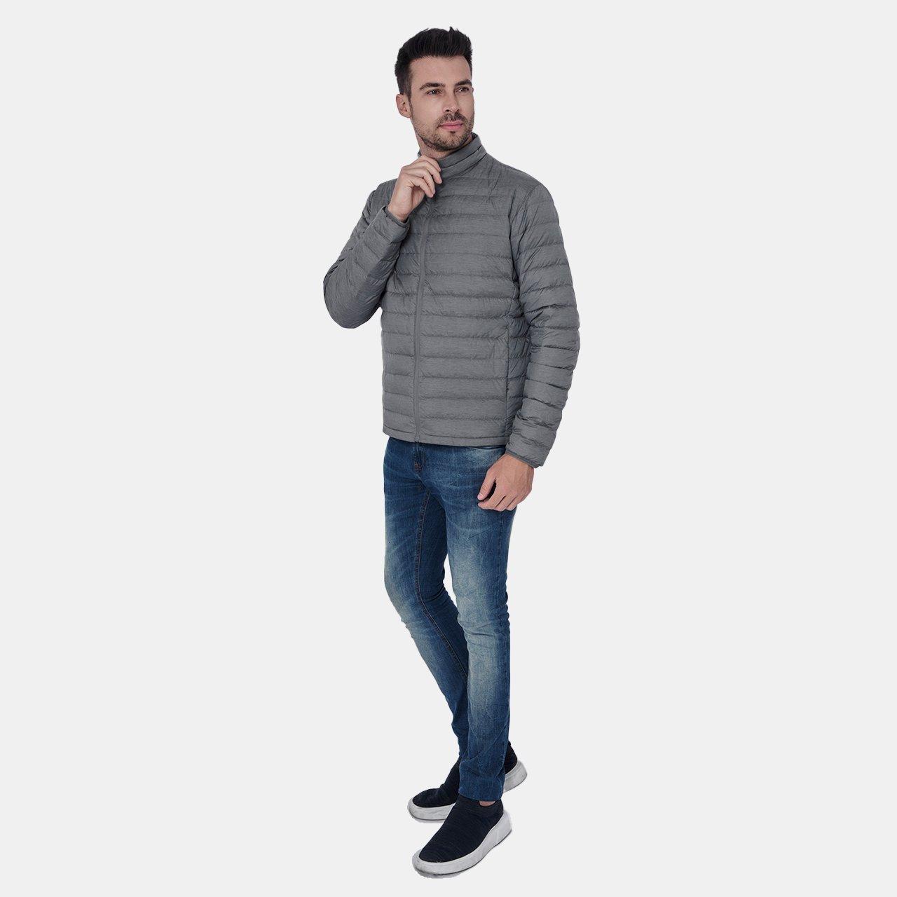 Firetrap Men Packable Light Weight Down Jacket