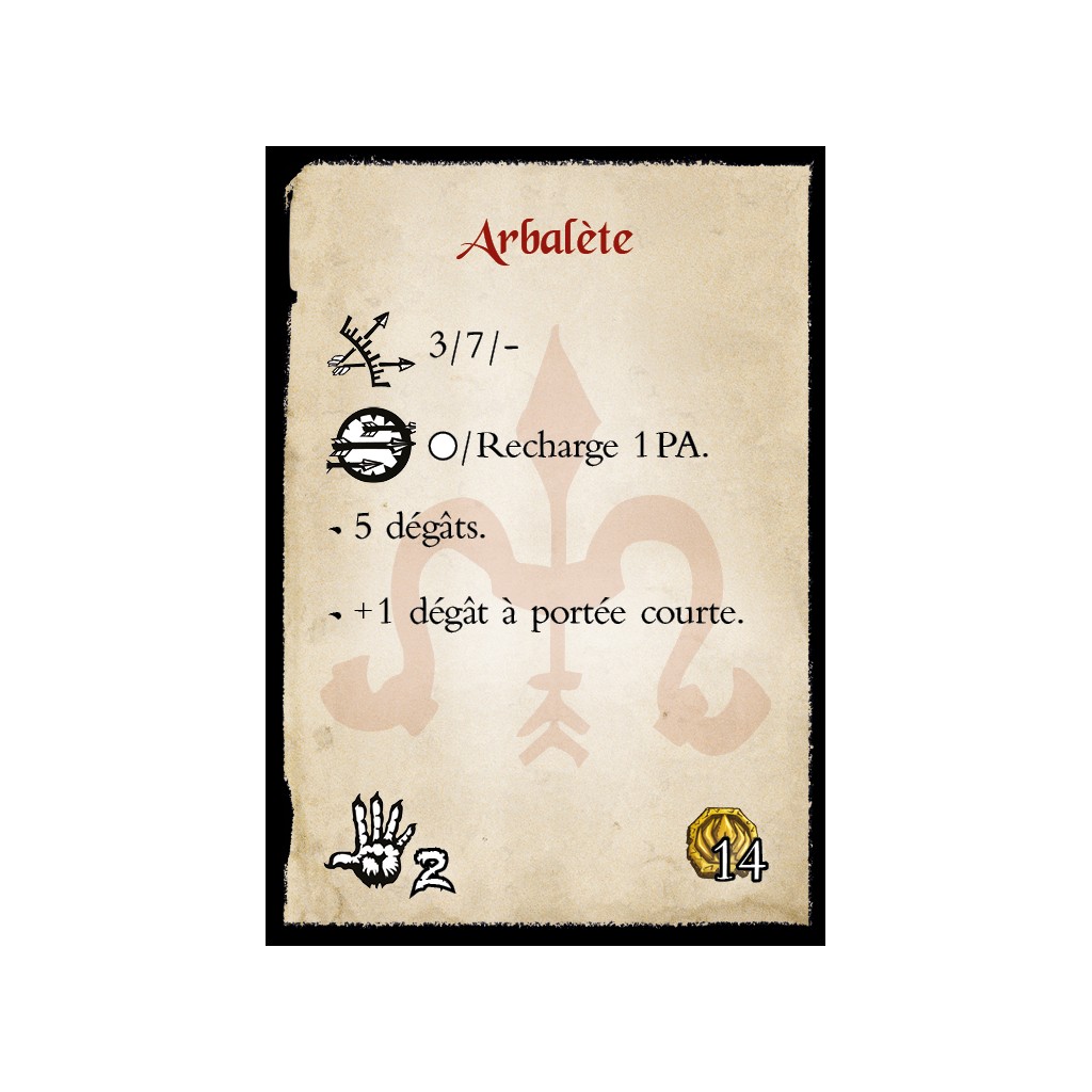 Khârn-Âges : Cartes d'Equipement
