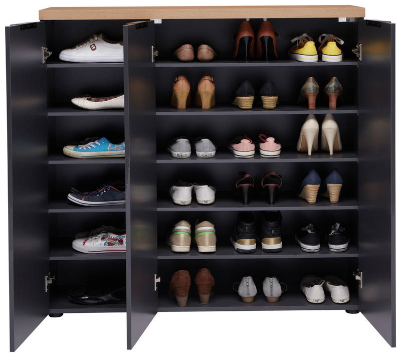 XORA XL-Schuhschrank IDEA ANTHRAZIT