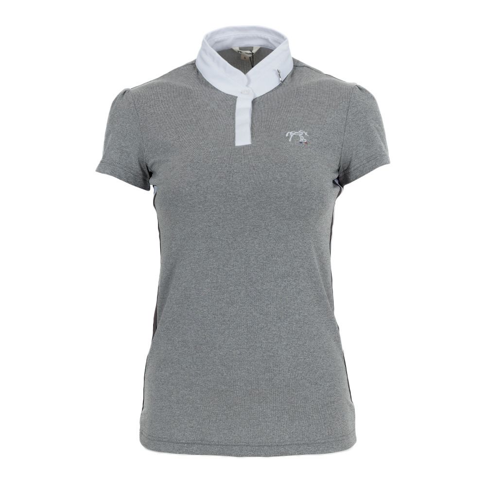 Pénélope MOON - Polo de concours Femme gris