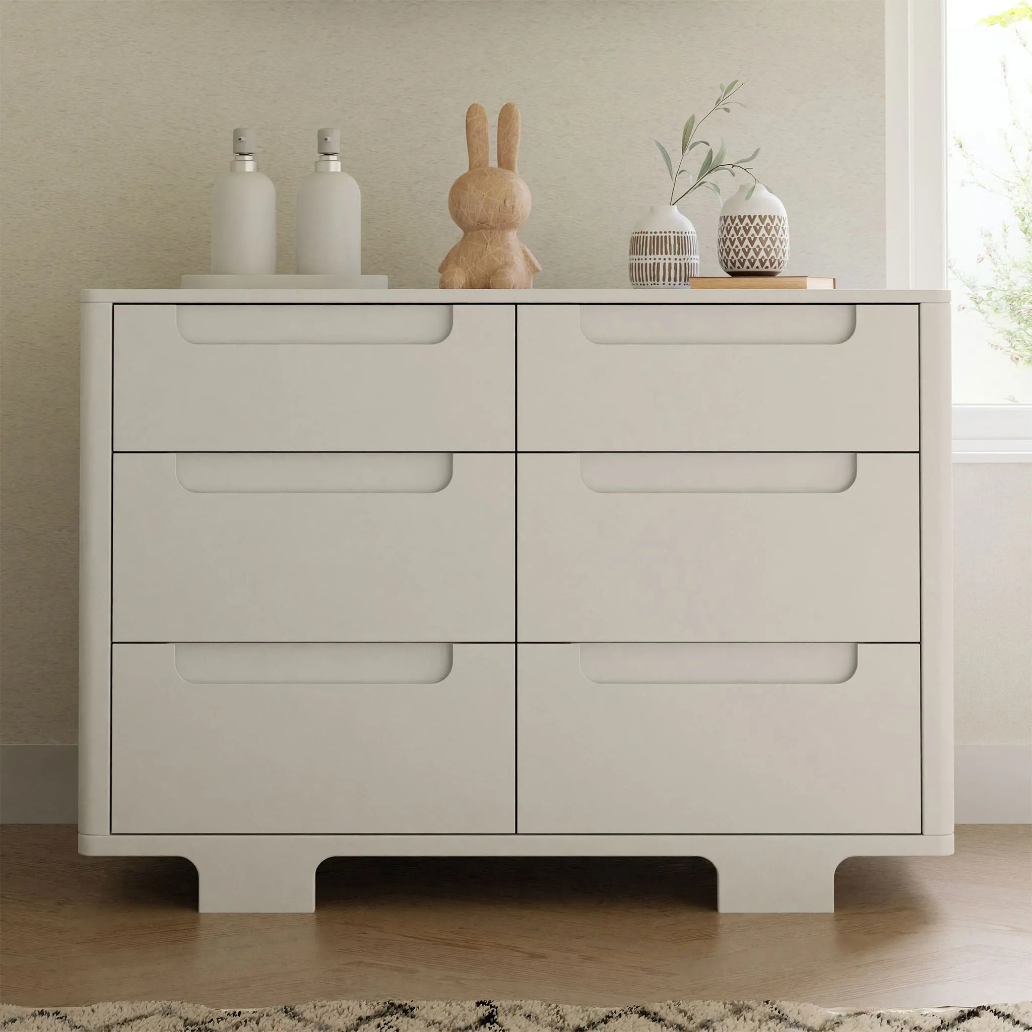 Babyletto Bureau 6 Tiroirs Yuzu - Blanc