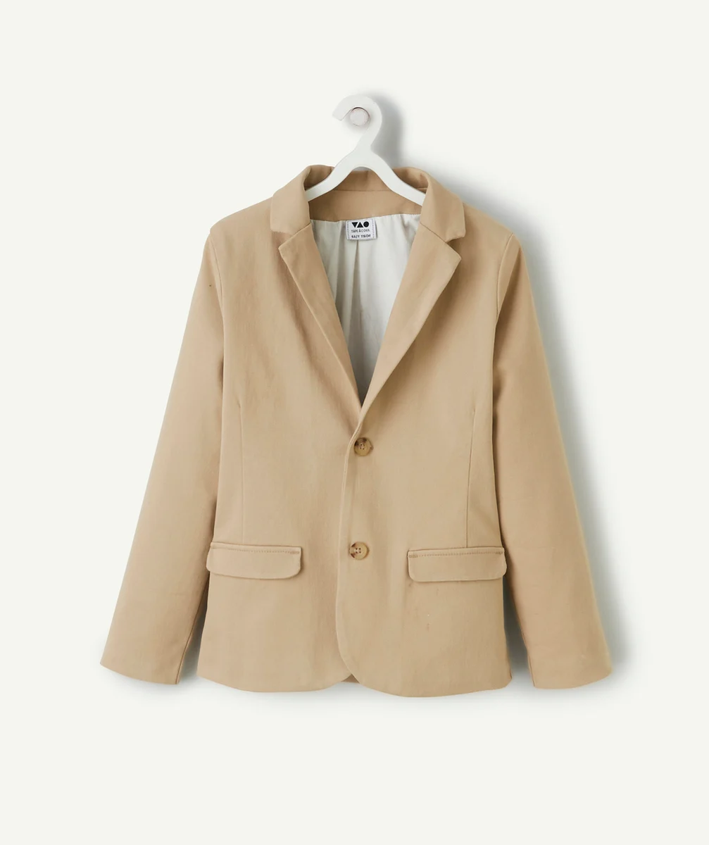 BLAZER GARÇON BEIGE