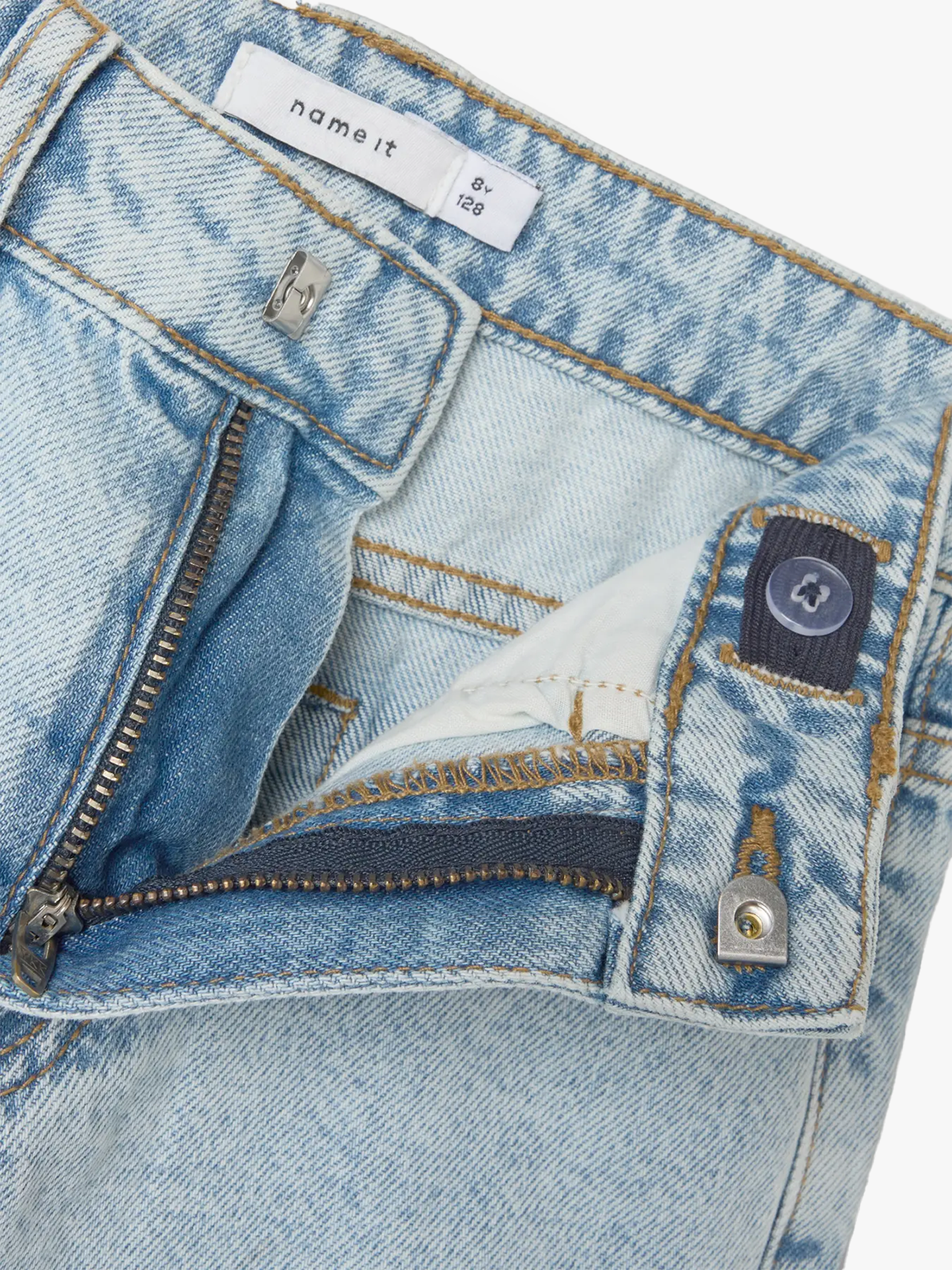 Bella High Waist Wide Denim Shorts 1488-Be