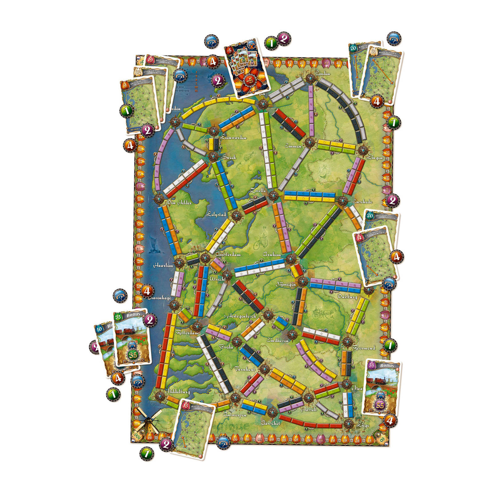 Days of Wonder nederland uitbreidingsspel