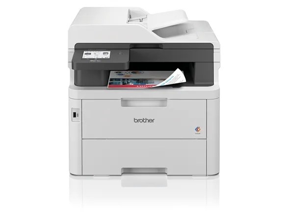 Brother MFC-L3760CDW - Multifunktionsprinter - farve - LED - A4/Legal (medie) - op til 26 spm (kopiering) - op til 26 spm (udskriver) - 250 ark - 33.6 Kbps - USB 2.0, USB vært, Gigabit LAN, Wi-Fi(n)