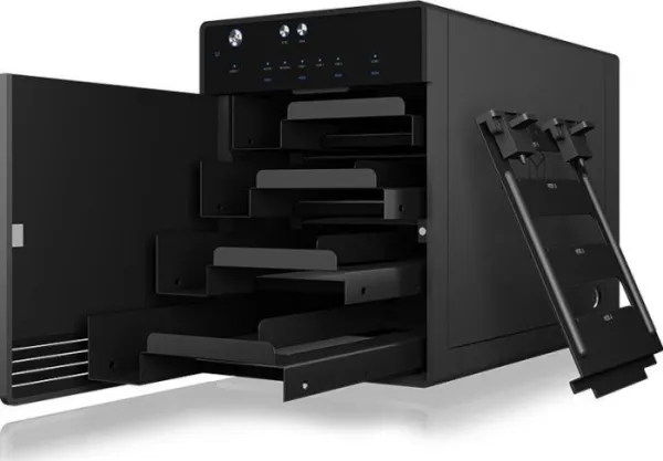 ICY BOX IB-3740-C31 - Harddisk-array - 4 bays (SATA-600) - USB 3.1 Gen 2 (ekstern)
