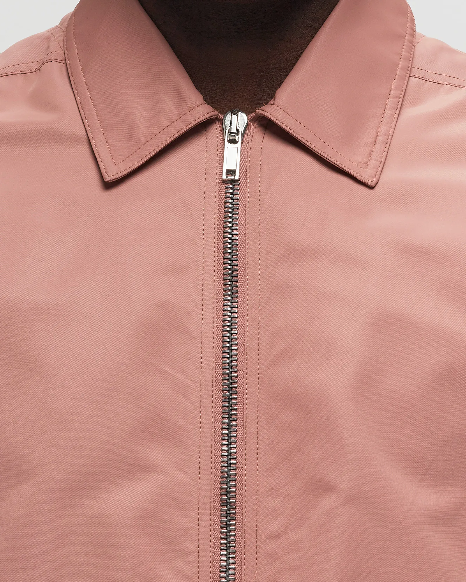 Rick Owens WOVENPADDEDJACKET-ZIPFRONTJKT