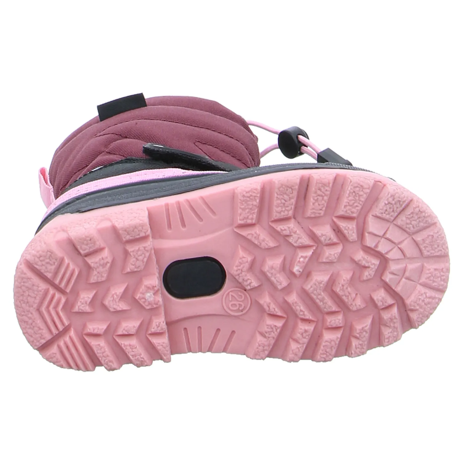 LICO Kinder-Snowboot Dunkelrot Synthetik  Schneestiefel