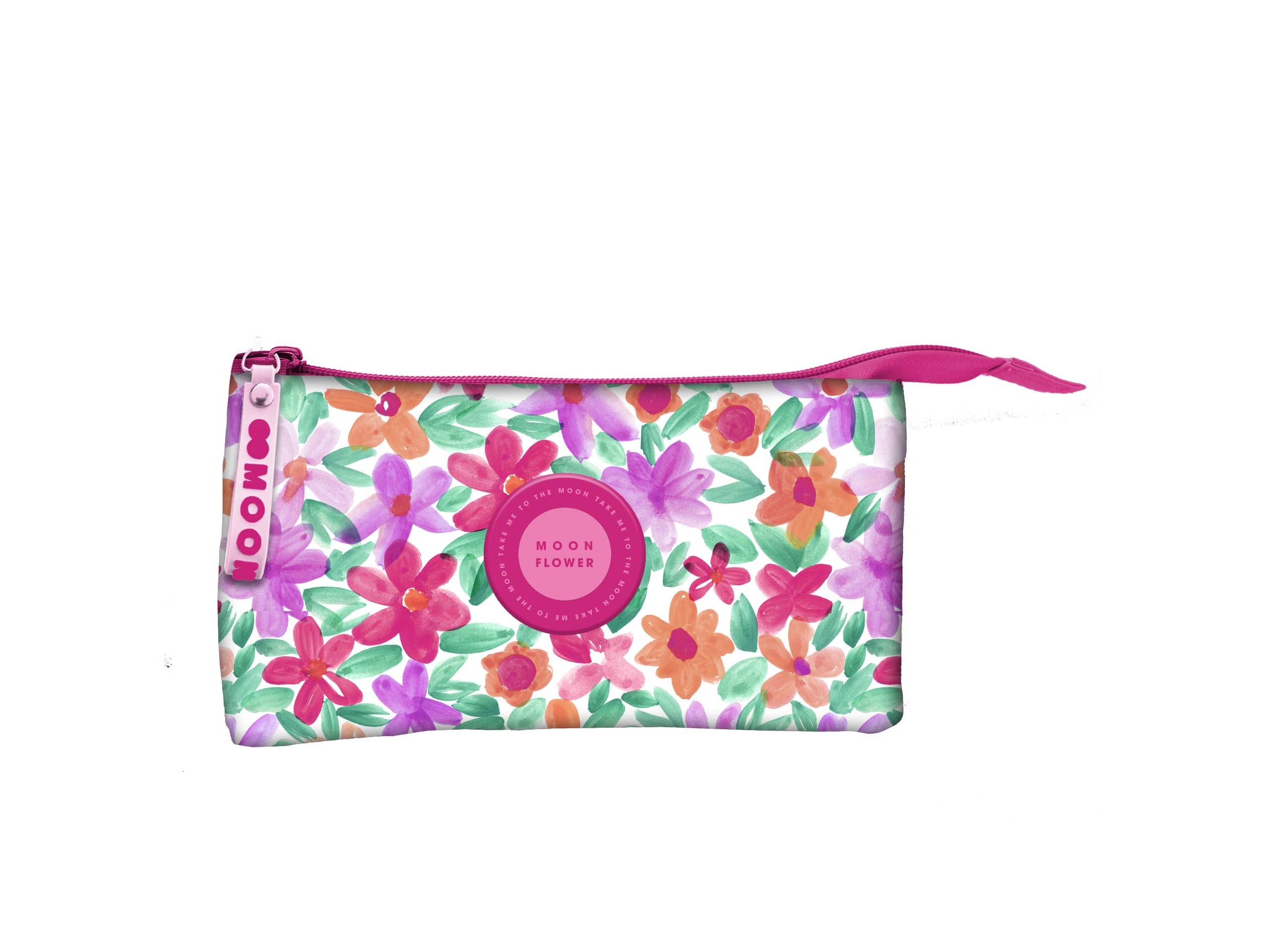ESTOJO TRIPLO AMBAR SUMMER TEEN MOONFLOWER 22X12X4CM