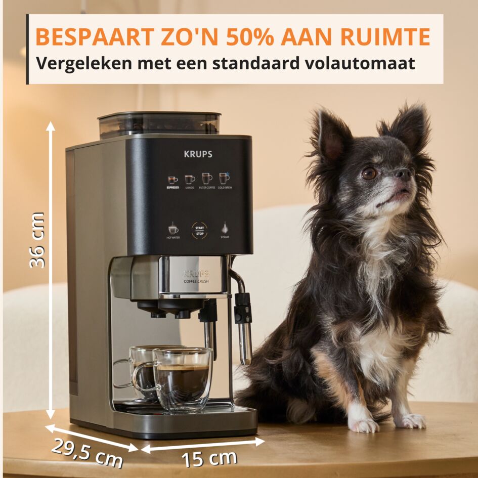 Coffee Crush Experience SA403B automatische koffiemachine