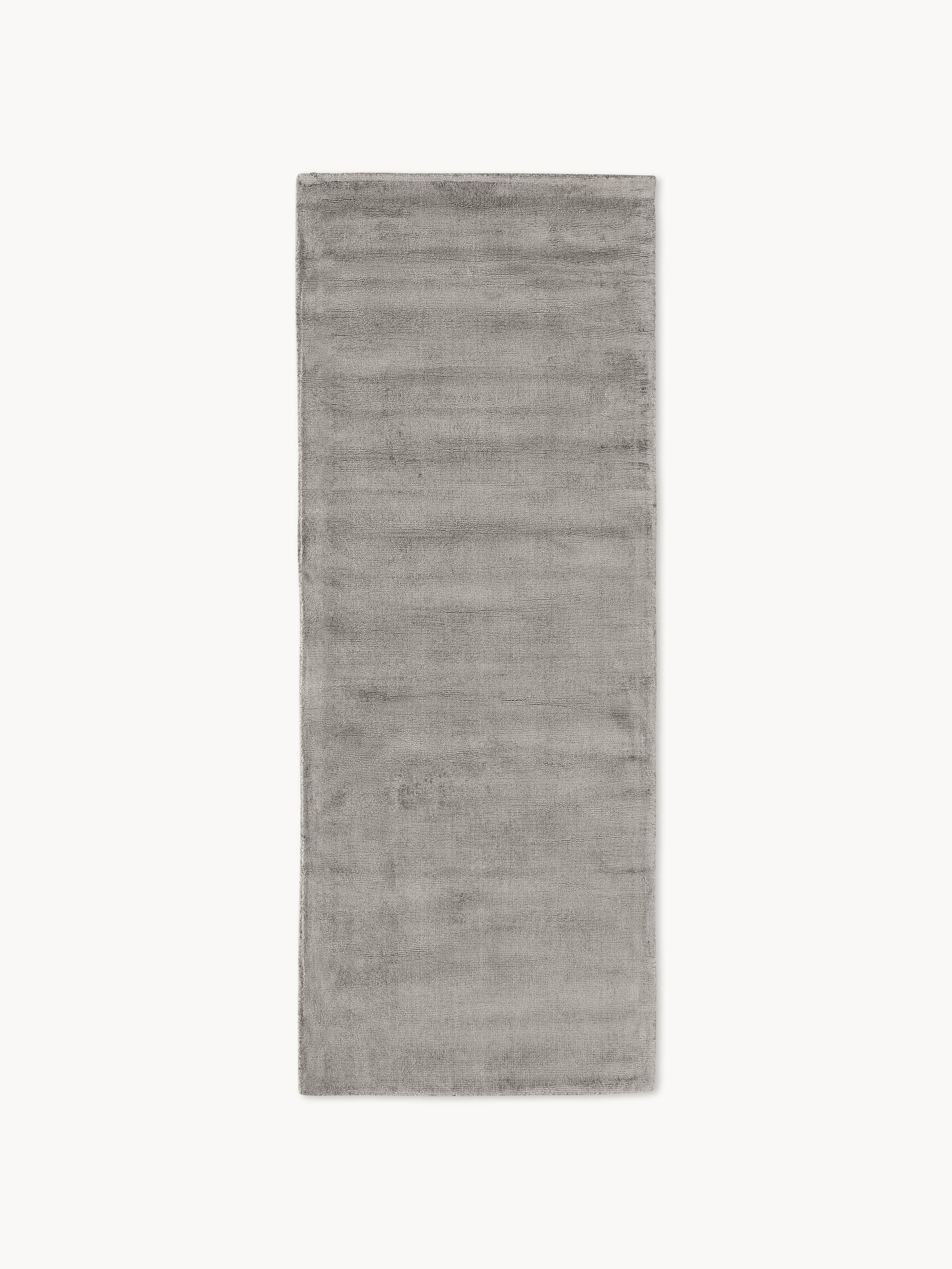 Handgeweven viscose loper Jane