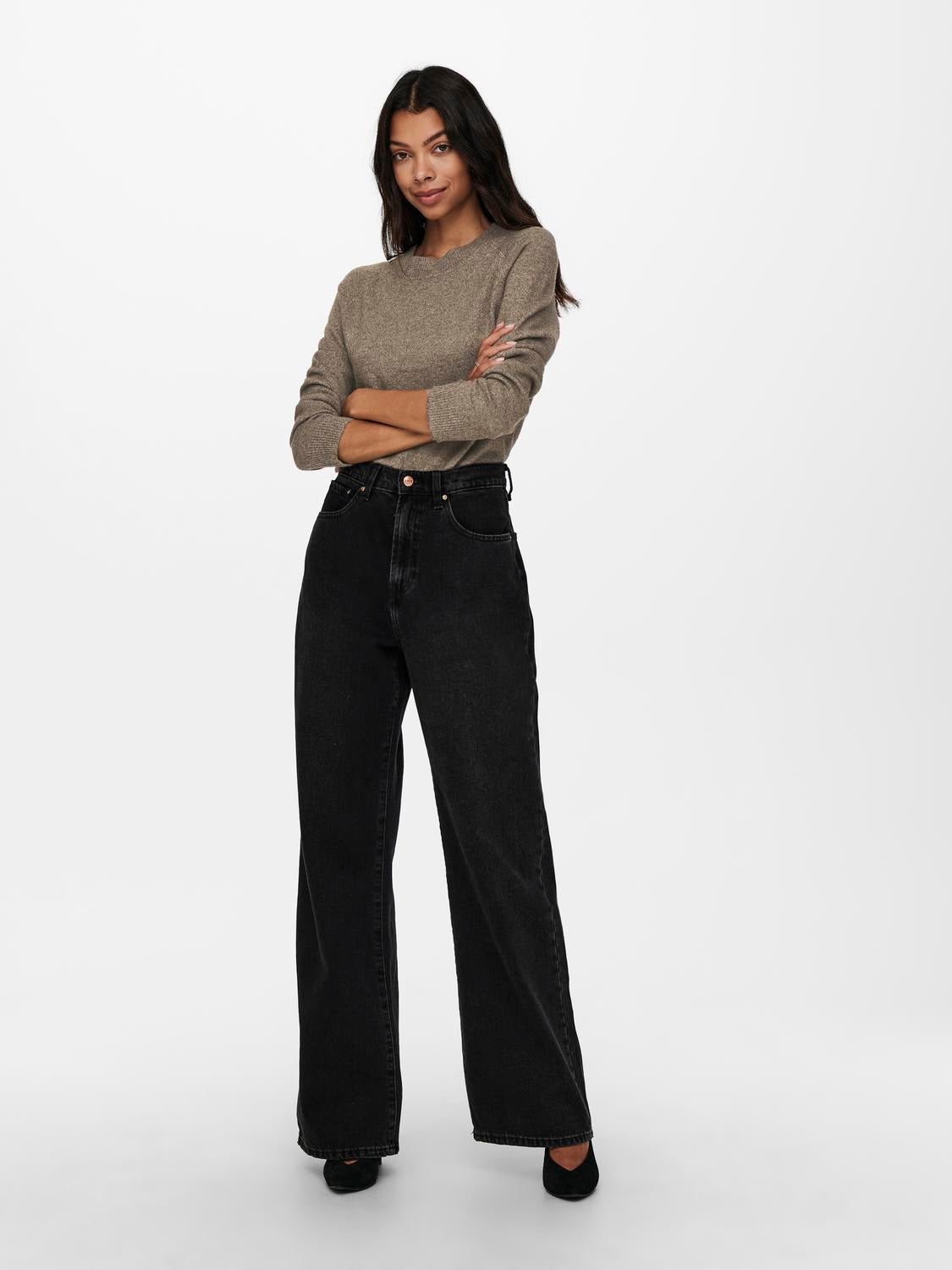 ONLRICA Strickpullover Brownie