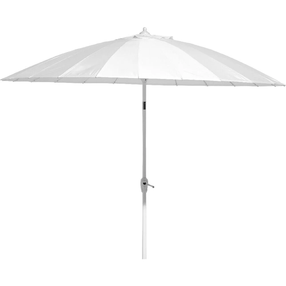 Parasol blanc inclinable Tao