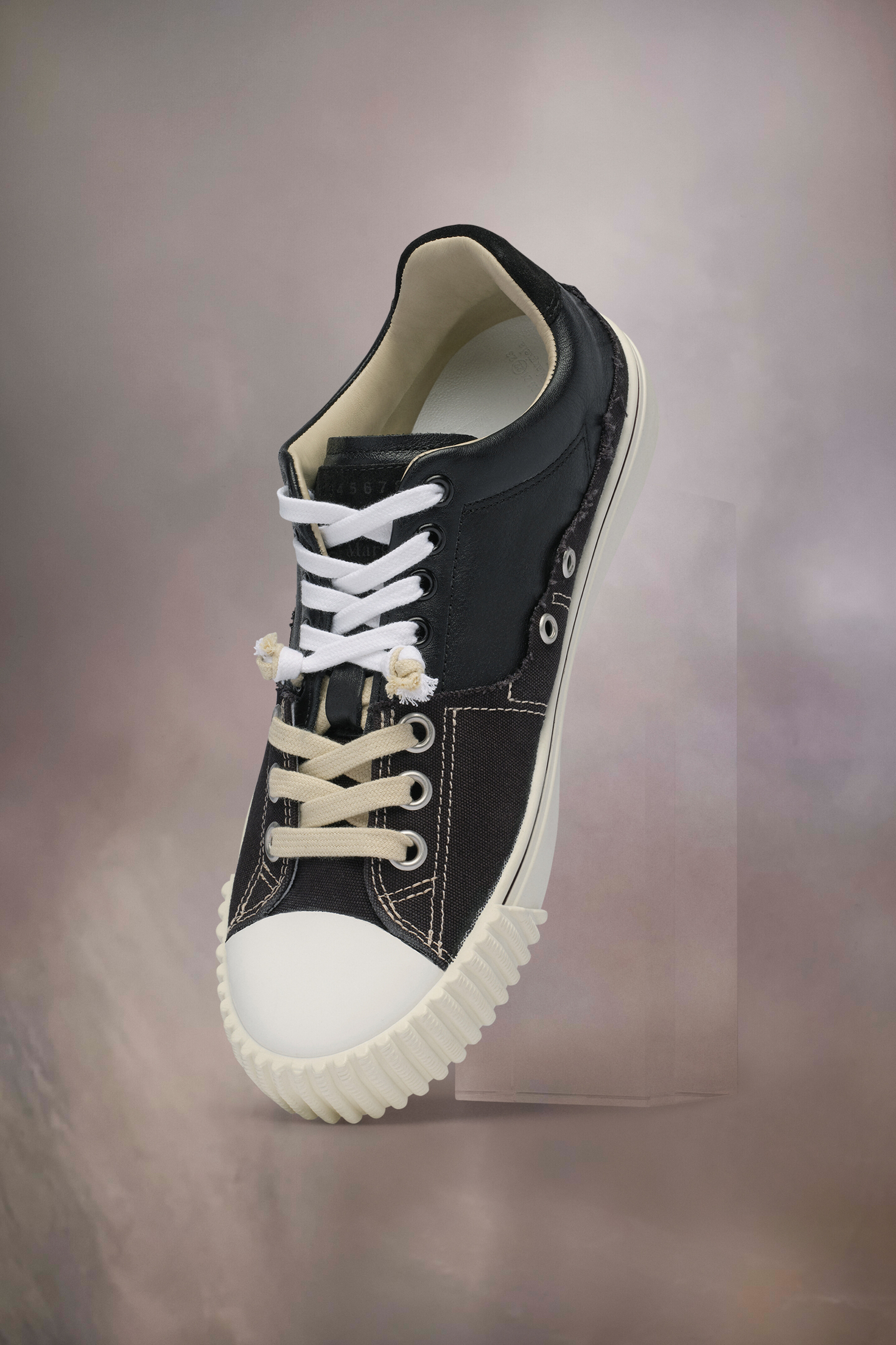 Sneakers New Evolution en cuir pour femme Noir