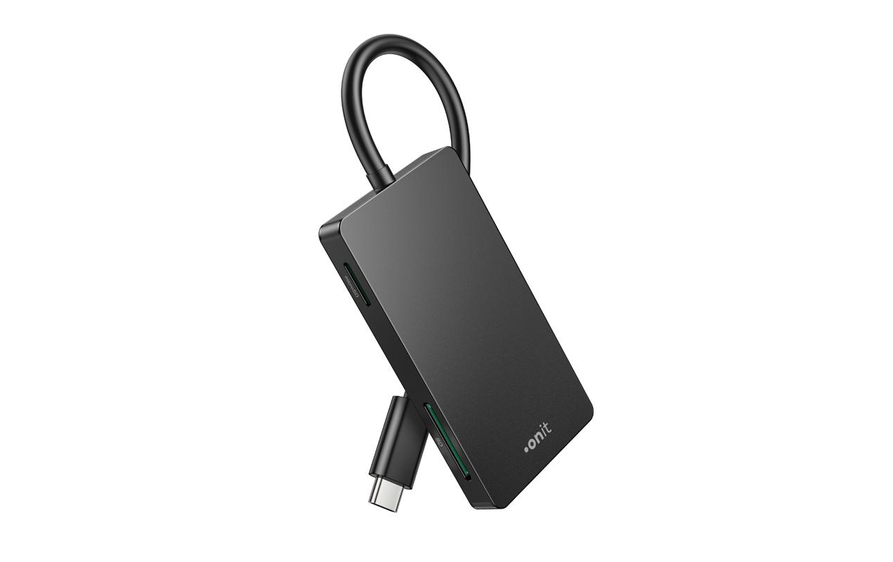 Card Reader Extern USB-C 3-in-1Speicherkartenleser mit drei Slots