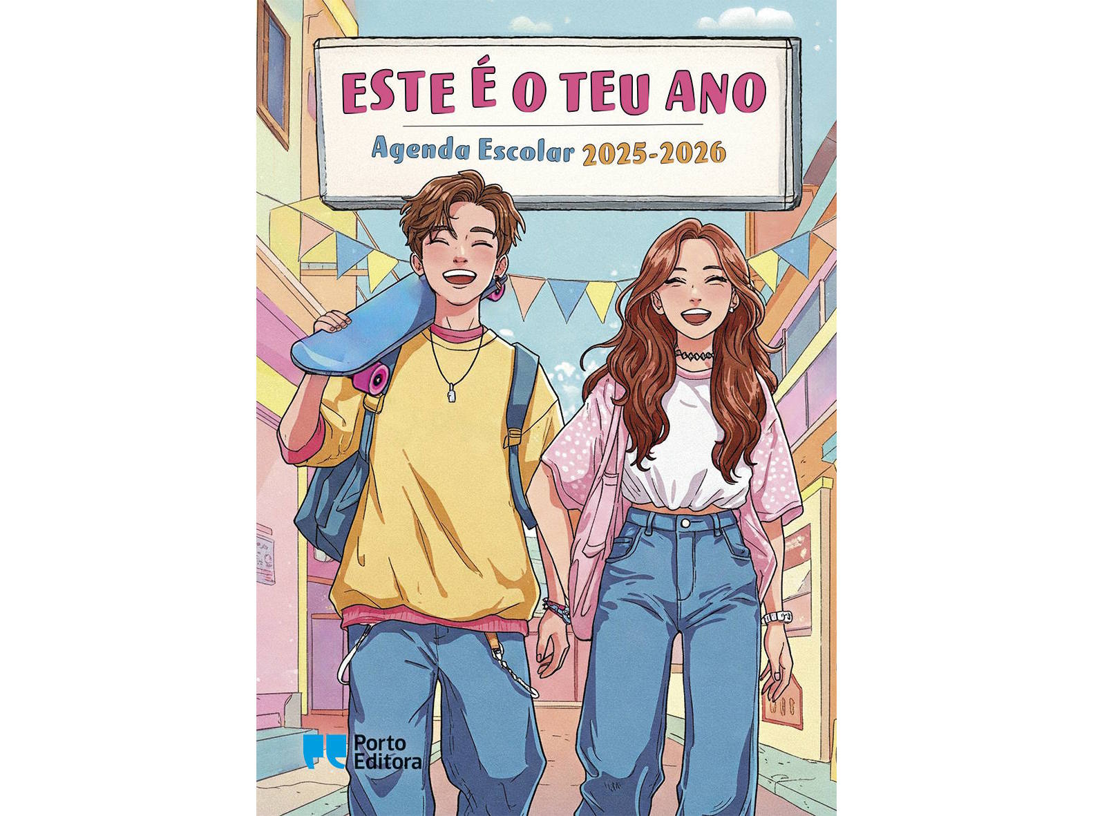 LIVRO AGENDA ESCOLAR 2025-2026 ESTE É O TEU ANO