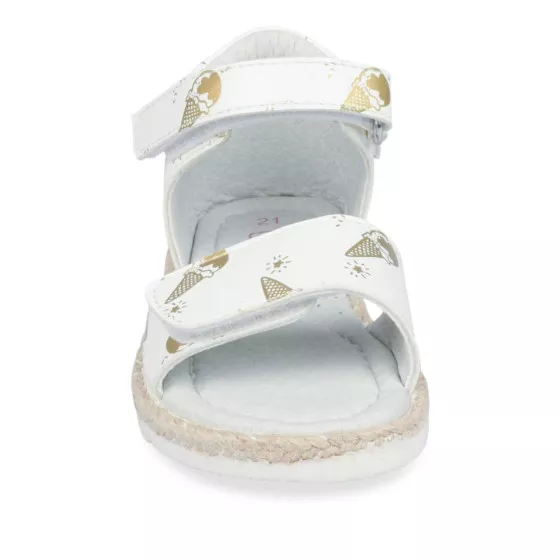Sandales BLANC FREEMOUSS GIRL