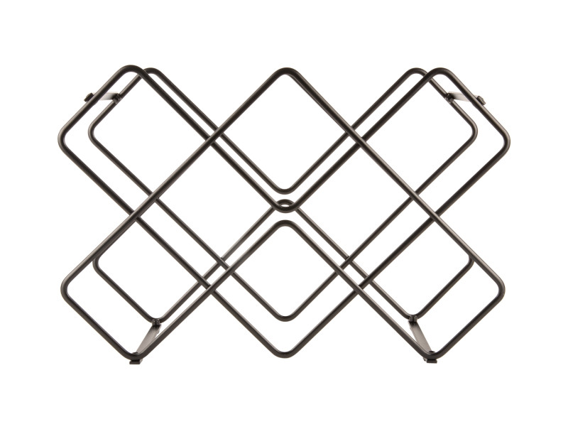 Wine Rack Diamonds PT3972BK Black