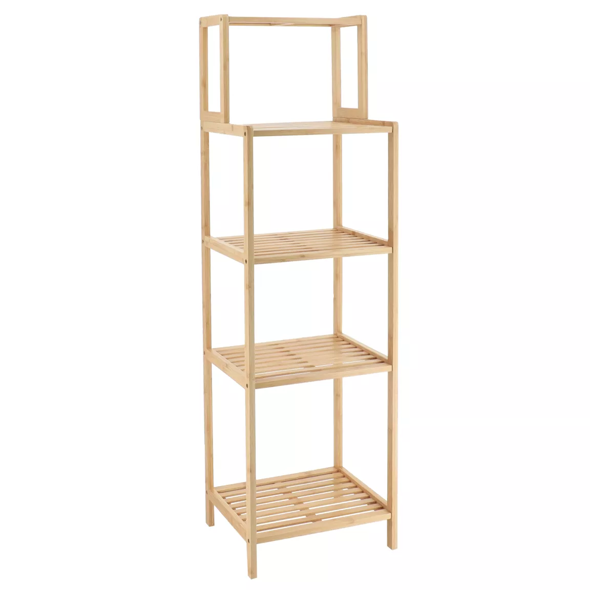 Colonne de rangement en bambou (H125 cm) Harmonie Naturel
