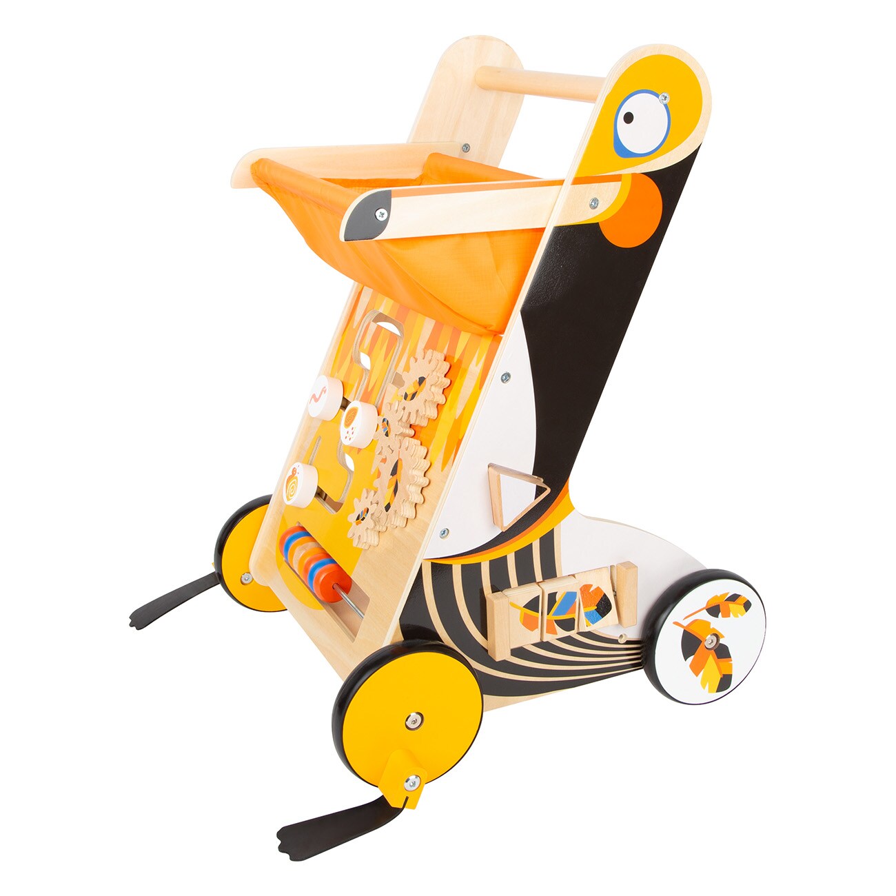 Smallfoot Lauflernwagen Tukan 11737 Mehrfarbig Lauflernwagen