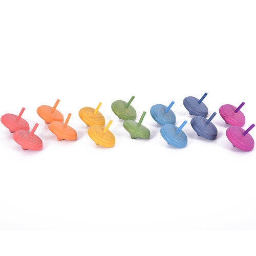 Tickit draaitolletjes regenboog - 14st