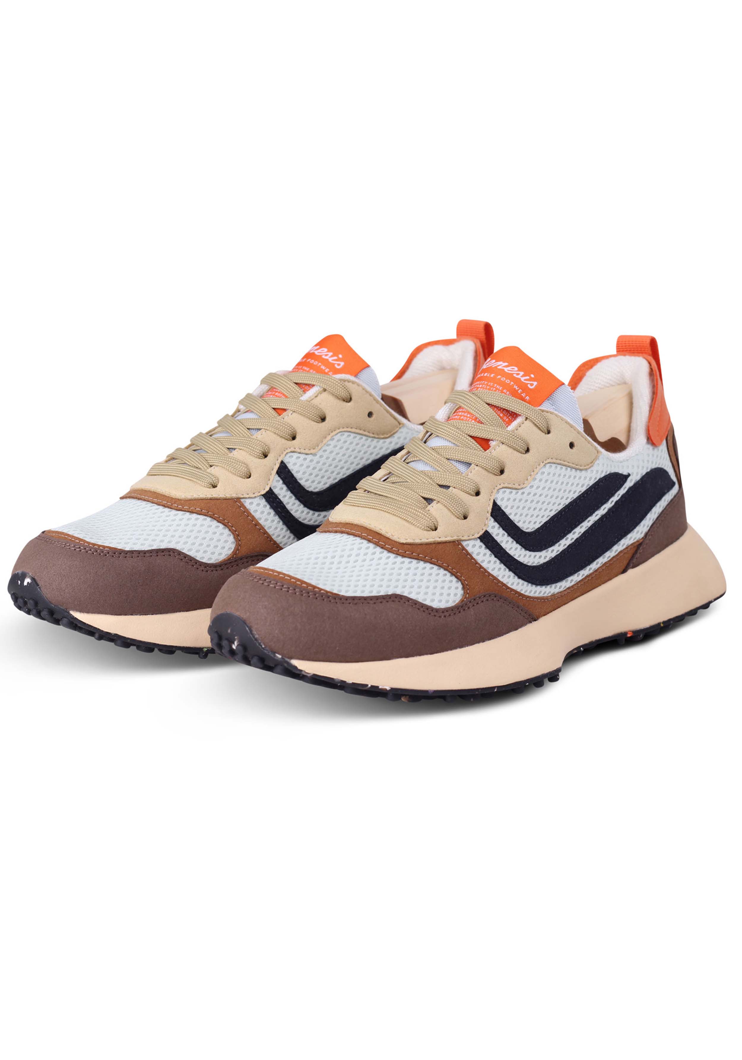 Genesis Sneaker G-Marathon Multi Mesh Grey/Sand/Navy