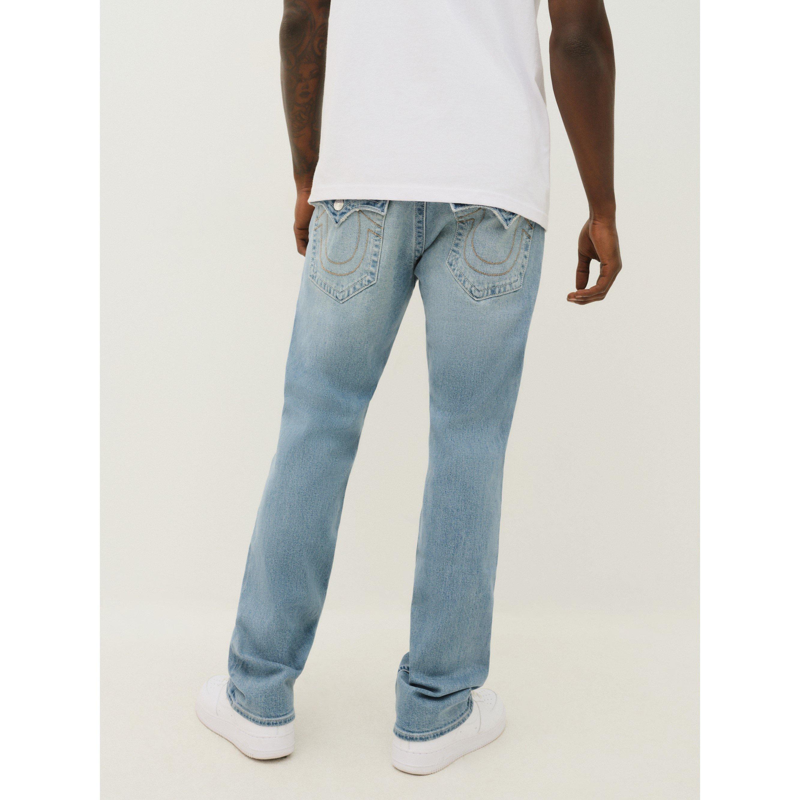 True Religion Ricky Single Needle Straight Jean