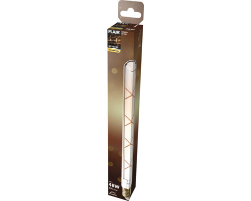 FLAIR LED Lamp T32 amber E27/6W(48W) 600 lm 1800 K warm wit