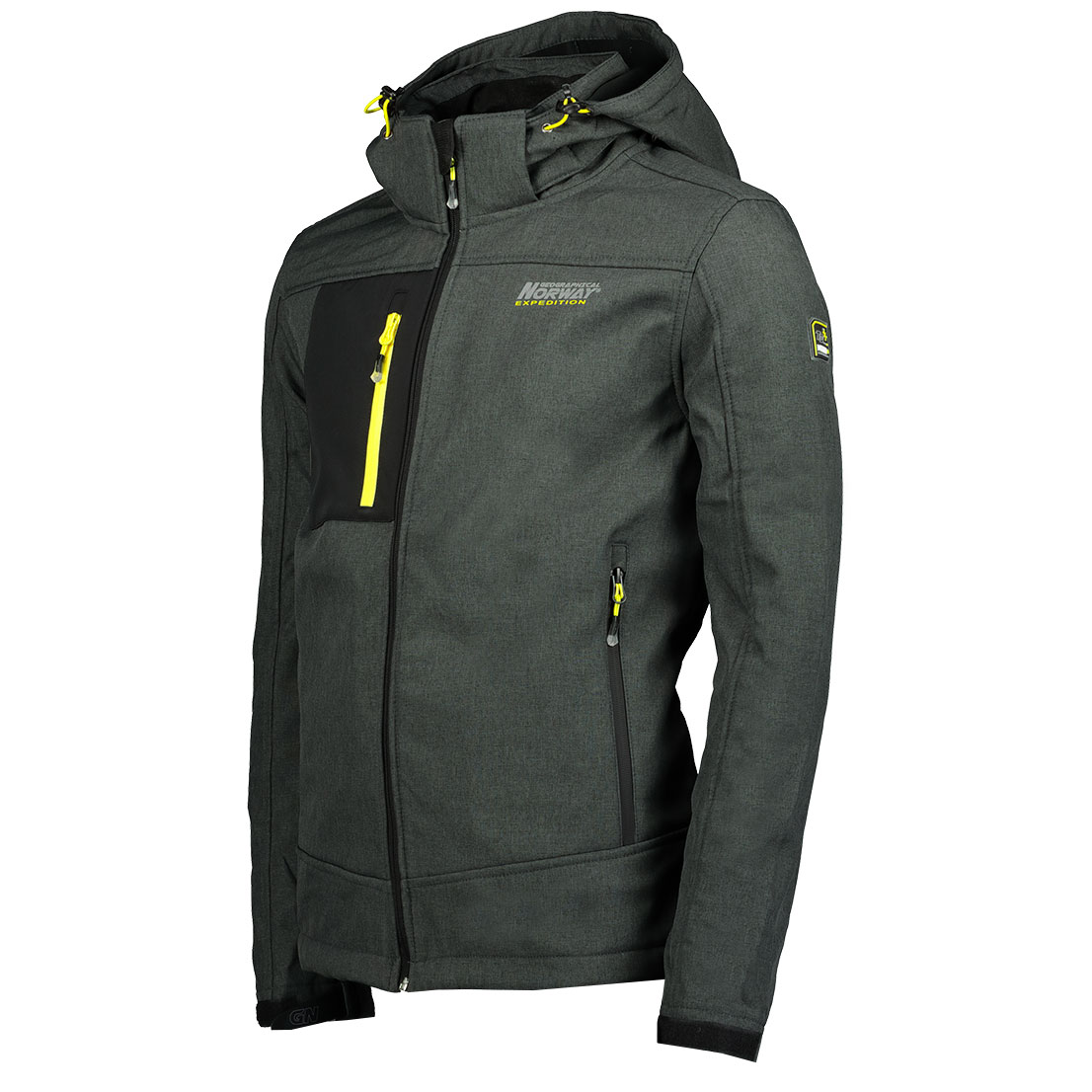 Geographical Norway Torefact softshell outdoorjas - Black