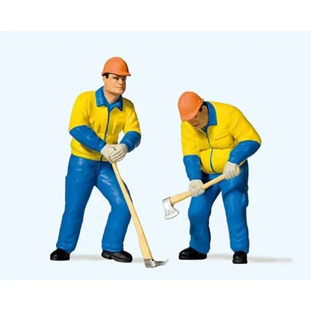 Preiser 44913 Moderne Waldarbeiter (2)