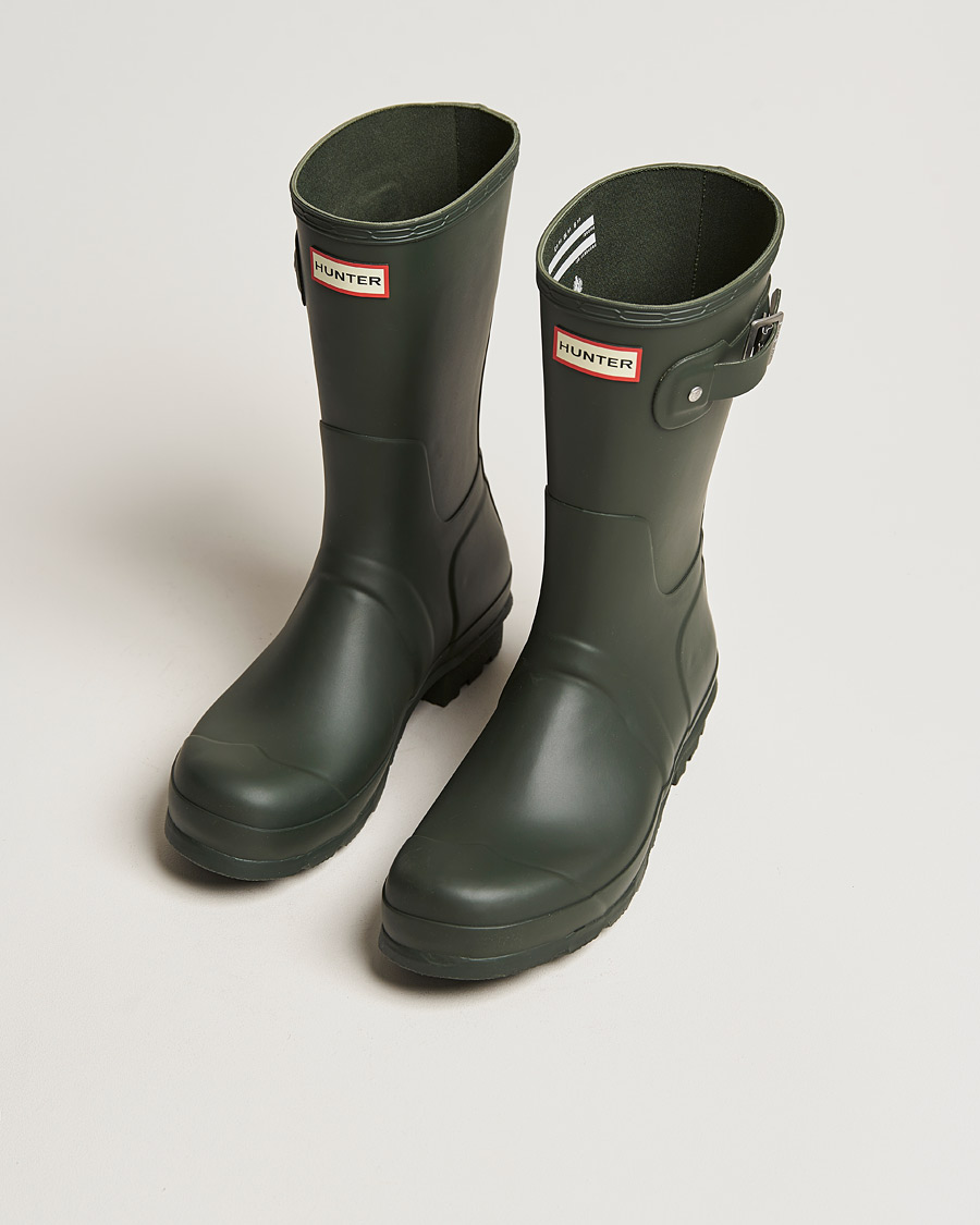 Hunter Boots Original Short Boot Dark Olive