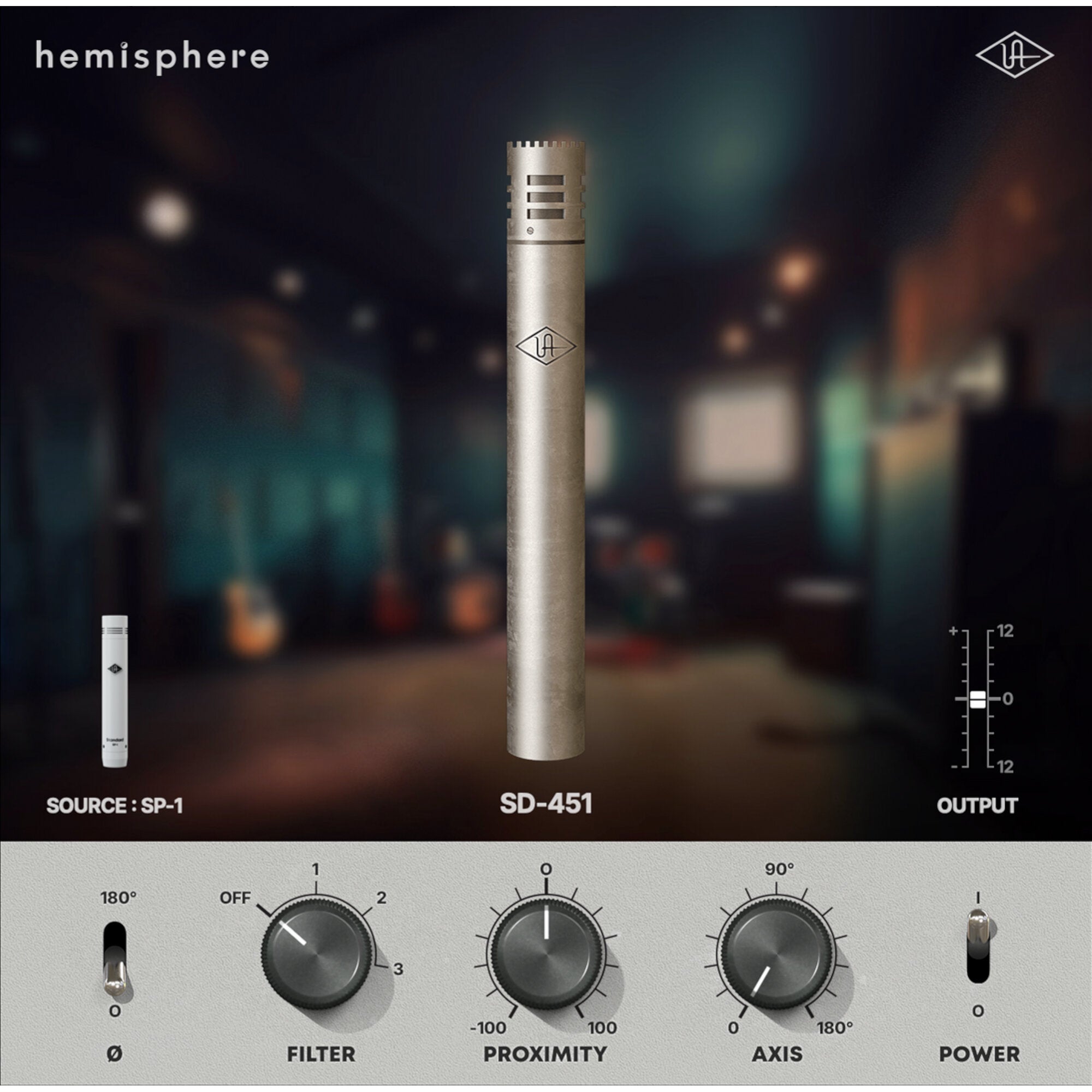Universal Audio SP-1 Standard Pencil Microphone kleinmembraan condensatormicrofoon (set van 2)