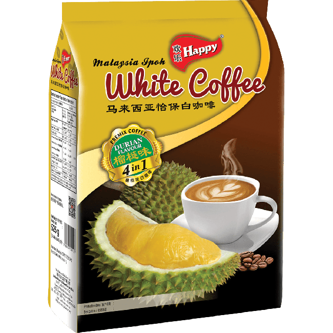 Happy 4 in 1 Durian Koffie 15x35g