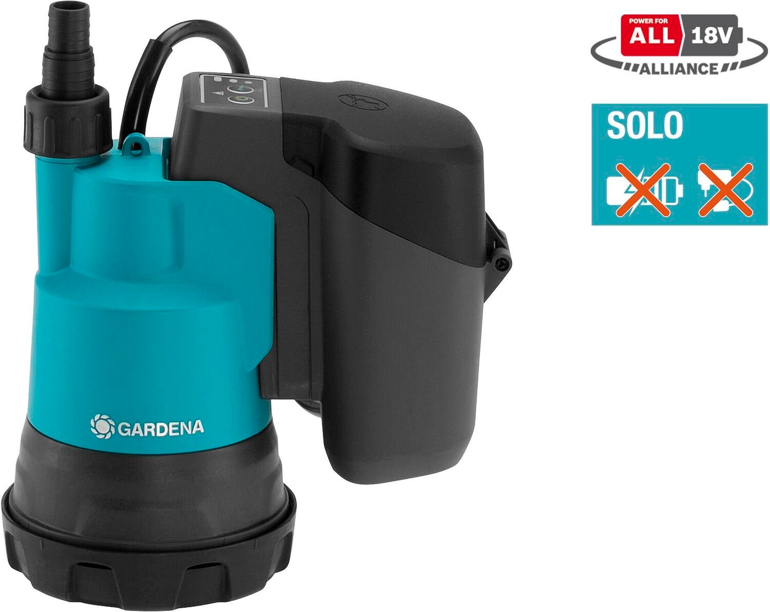Gardena accu dompelpomp 2000/2 Clear 18V